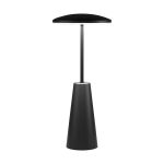 Eglo Table Lamp Piccola Steel Black 2W 270lm - 824-830-840 CCT | IP54 - Touch Dimmable - USB-C