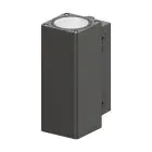 Ledvance Wall Light Urban Vario Aluminium Grey Up & Down 27W 2700lm - 830-840 CCT | IP65 - Dali Dimmable