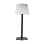 Eglo Table Lamp Scordiano Solar Steel Black 2W 220lm - 830-840-865 CCT | IP44 - USB-C
